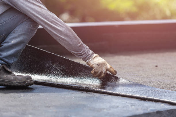Professional Waterproofing technician working in Green Bay, WI